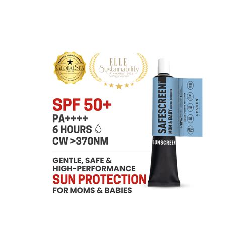 SAFESCREEN Mom & Baby Mineral Sunscreen SPF 50+ – CHOSEN Store
