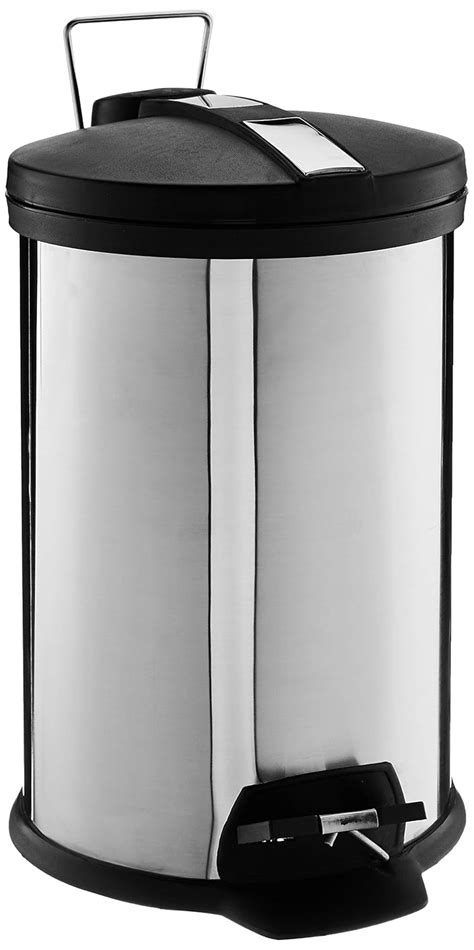 Conta 0403 SS 29 S. S Pedal Dustbin 8 inch x 14 inch Executive / 7 L ...