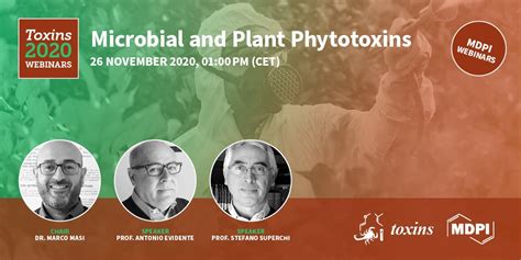 Toxins Series Webinars: Join us for our two webinars on November 26th ...