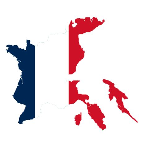 Flag map of the First French Empire by CTGYTDevianart on DeviantArt