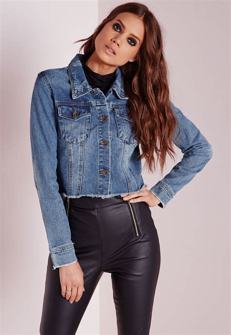 Terbaru 28+ Cropped Denim Jacket