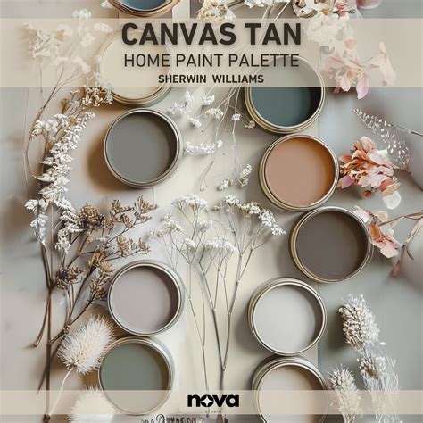 CANVAS TAN Sherwin Williams Paint Palette, Whole House Color Palette ...