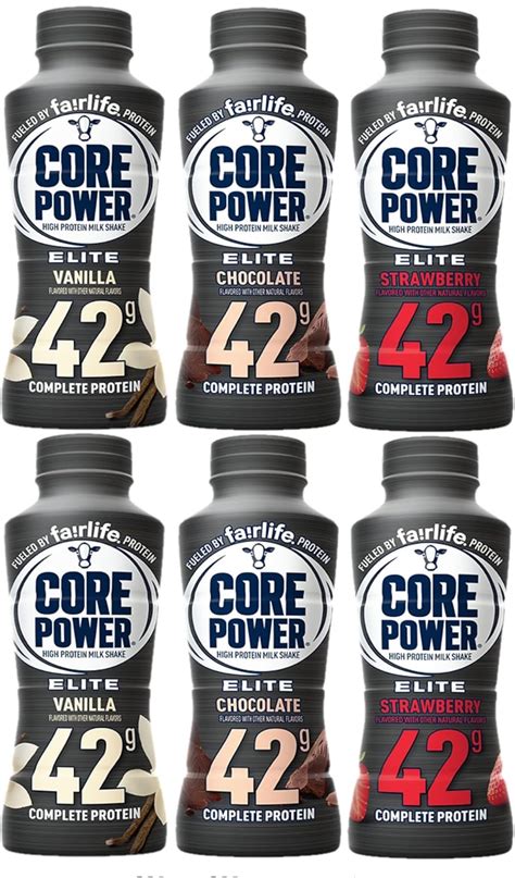 Amazon.com: Fairlife Core Power Elite High Protein Milk Shake 42g (Pack ...