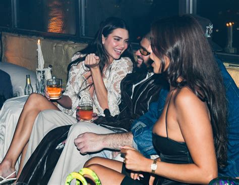 Kendall Jenner & Bad Bunny Have A PDA-Packed Met After Party