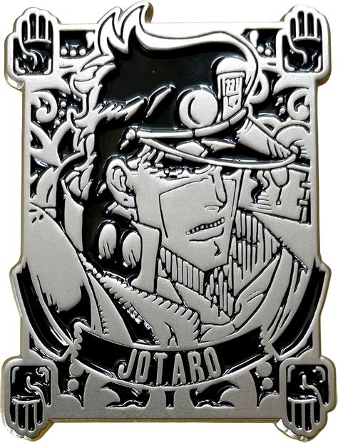 Silver Badge Jotaro Kujo - Jojo's Bizarre India | Ubuy