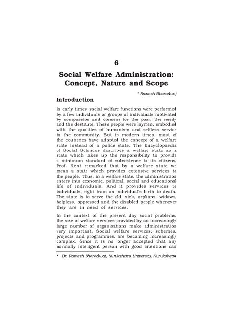 Swa-Social welfare admisnistration - 104 Social Work Intervention with ...