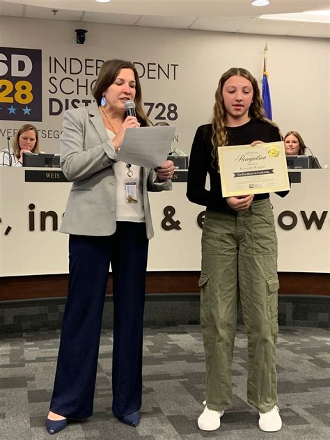 Student Leaders from Rogers Middle, High School Honored at January ...