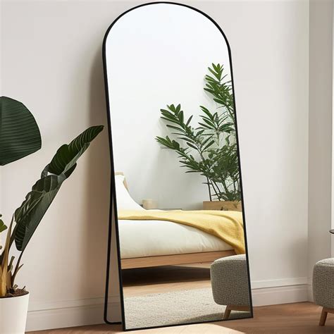 Melodieux Arch Full Length Big Floor Mirror with Stand 85x192 CM Large ...