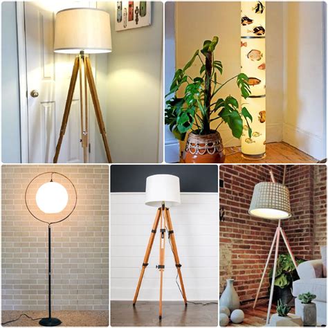 30 Creative DIY Floor Lamp Ideas - Suite 101