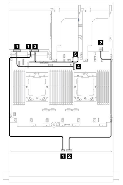 12 x 3,5‑Zoll-SAS/SATA + 4 x 2,5‑Zoll-AnyBay | ThinkSystem SR665 V3 ...