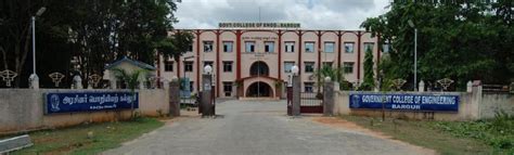 Government College of Engineering - Bargur | Government College of ...