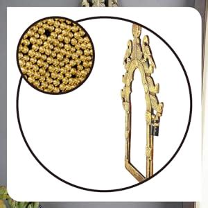 Two Moustaches Vintage Twin Peacock Temple Brass Prabhavali Wall ...