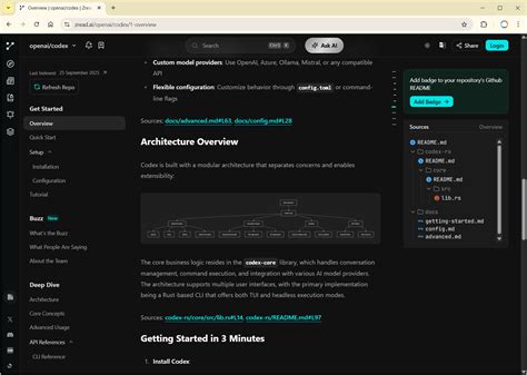 如何快速五分钟就能了解GitHub中一个项目的代码架构和逻辑：智谱类DeepResearch的大模型产品Zread介绍，GitHub仓库解读神 ...