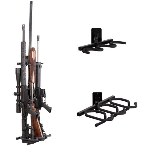 Long Gun Storage Racks | Wall Mount Gun Rack | Gun Wall Mount