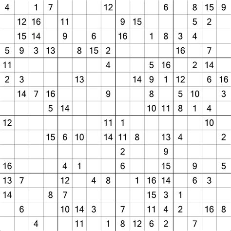 Sudoku Print Outs 的图像结果