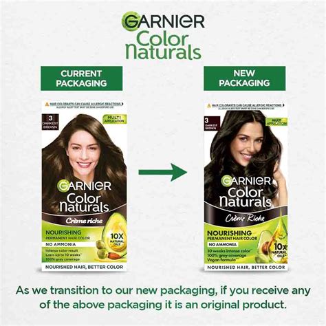 Buy Garnier Color Naturals Shade 3 Darkest Brown Hair Color at Best ...