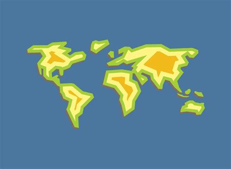 Simple World Map Cartoon 的图像结果