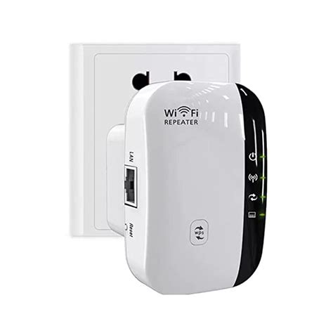 AUSHA® WiFi Range Extender, WiFi Signal Booster up to 300Mbps, 2.4G ...