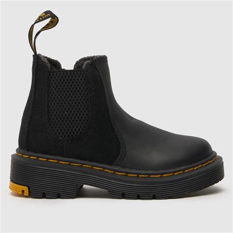 Dr Martens Black 2976 Boys Toddler Boots - ShoeFreak