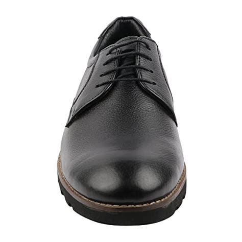 Buy Medifeet Men's Black Formal Oxfords (Numeric_6) at Amazon.in