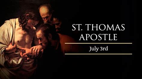 St. Thomas, Apostle