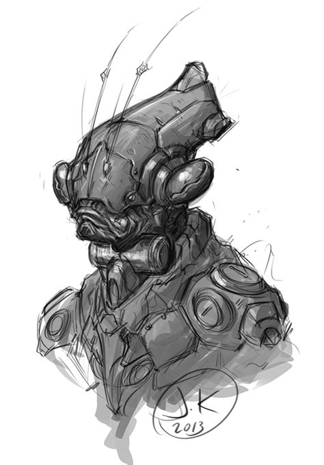 Alien Head Side Profile 的图像结果