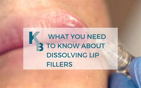 Dissolving or Removing Lip Fillers | Essence Medical