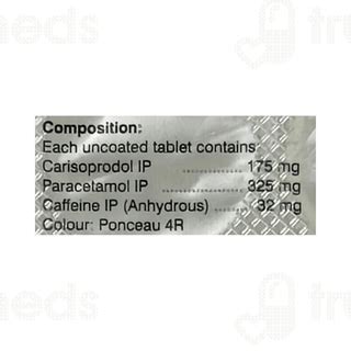 Carisoma Compound 17532350 Mg Tablet 10 - Uses, Side Effects, Dosage ...