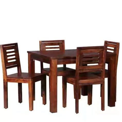 Apka Interior Rectangular Dining Table Set 4 Seater Online Price in ...