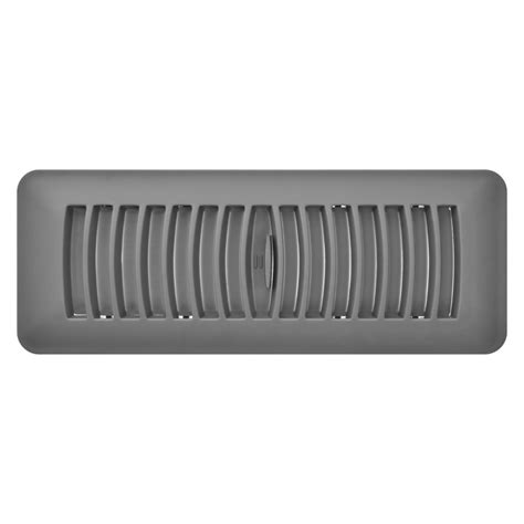 Imperial Floor Vent - Grey Plastic - TimberTown Building Centre