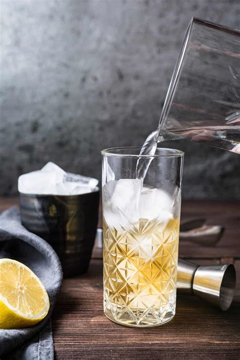 Whiskey Highball Cocktail Recipe - Twist and Toast