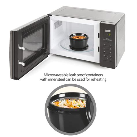 Style Mate Tiffin (4 Microwave Safe Inner Steel Containers, 180/320/32 ...
