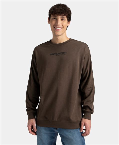 Buy Super Combed Cotton Rich Graphic Printed Full Sleeve T-Shirt ...