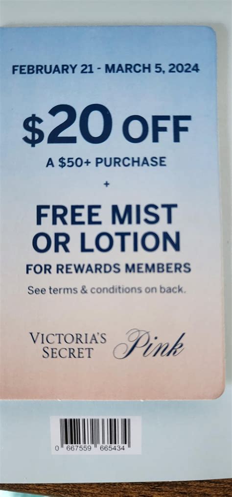 $20 off $50 : r/VictoriasSecret