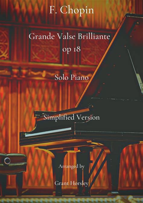 F. Chopin- The famous "Grande Valse Brilliante op 18" Solo Piano ...