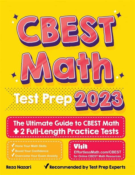 CBEST Math Test Prep: the Ultimate Guide to CBEST Math + 2 Full-length ...