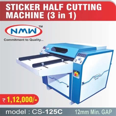 Half Sticker Cutting Machines - Half Cut Sticker Cutting Machine Trader ...