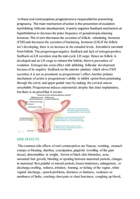 DRUG INTERACTIONS BETWEEN ANTIBIOTICS AND ORAL CONTRACEPTIVE PILLS | DOCX