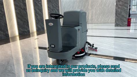 Workshop Battery Operated Ride-on Automatic Automatic Heavy Duty Floor ...