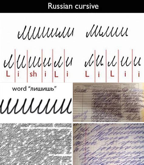 This is what Russian Cursive looks like : r/Damnthatsinteresting