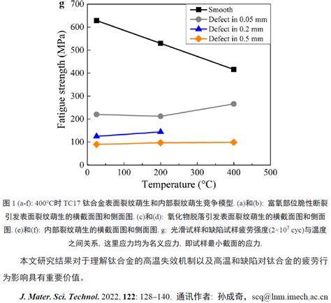疲劳试验温度对TC11钛合金表面纳米化后的组织和性能的影响