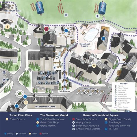 Trails and Maps at Steamboat Ski Resort