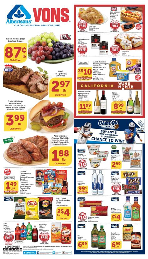 Weekly Grocery Ads Vons