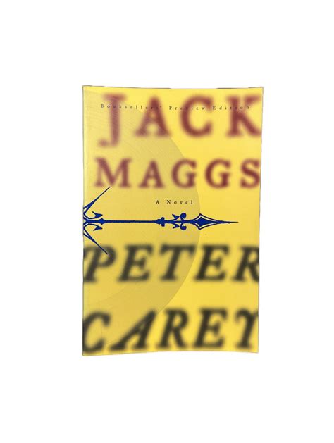 Jack Maggs | Peter Carey | Booksellers' Preview Edition