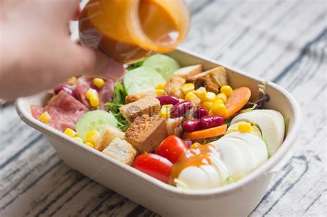 健康早餐蔬菜沙拉高清图片下载-正版图片500621879-摄图网