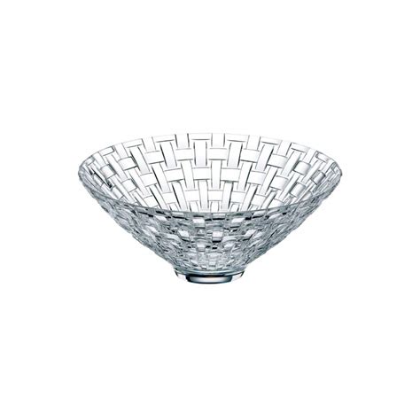 Nachtmann Crystal Footed Serving Bowl- 12.5 cms Set of 2_Clear_Free ...