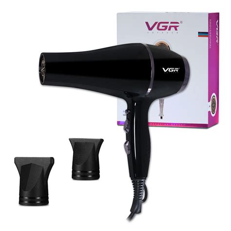 VGR V-414 Professional Hair Dryer with 3 Heat Settings & 2 Speed ...