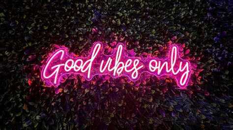 Download Cute Neon Pink Phrase Sign Wallpaper | Wallpapers.com