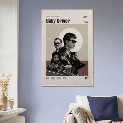 Baby Driver Movie Poster, Baby Driver Poster, Classic Movie Poster ...