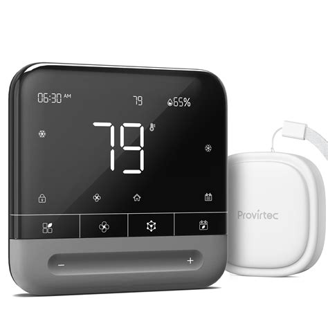 Provirtec Thermostat for House with Smart Sensor, Smart Programmable ...